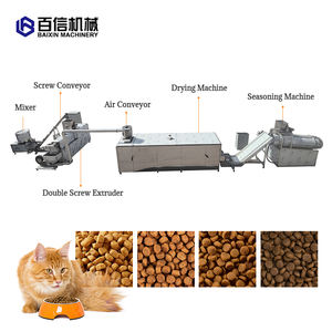 Ligne de production de granulés d'aliments flottants pour chiens et chats, best-seller, avec une capacité de 100 à 1200 kg/h, solution tout-en-un - Product Image 2