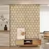 Panneaux acoustiques hexagonaux 3D en fibre de polyester écologiques et modernes, insonorisants, avec une réduction du bruit de 29 dB pour les murs des bâtiments de bureaux - Product Image 2