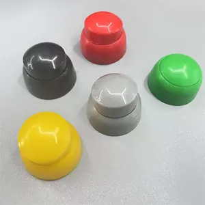 Raccords d'équipement de terrain de jeu multicolores couvercle de boulon en plastique