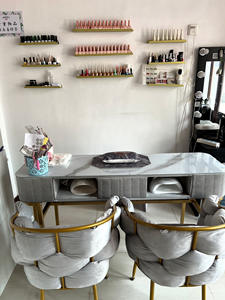 Nueva Mesa de Manicura Moderna de Lujo, un conjunto de mesas de estilo influencer, mesa de manicura para una o varias personas - Product Image 4