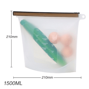 Ilicón reutilizable irison AGS iplock efrigerator icnic aterproof - Product Image 4