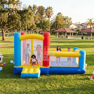 Fábrica Direta Comercial Pequeno Inflável Pvc Bounce House Bouncy Jumping Castle para Crianças Ao Ar Livre - Product Image 3
