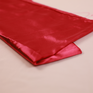 低MOQ 100%ポリエステル光沢生地卸売 無地サテン生地 衣類 ドレス ベッドシーツ用 - Product Image 5