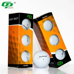 Profesyonel Golf topu üreticisi özel Logo üretan kişiselleştirilmiş 2 3 4 turnuva Golf topu