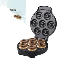 Haute qualité usage domestique 110V 220V automatique antiadhésif collations Desserts fabricant Mini rond beignet fabricant Machine