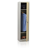 Casier de rangement en acier, serrure de porte simple, armoire de bureau, garde-robe, casier métallique pour la gymnastique et le bureau