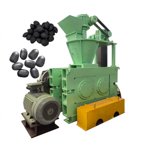 Machine de fabrication de briquettes à rouleaux haute pression, moteur hydraulique DC en acier inoxydable personnalisé de haute qualité, 150-500 kg/h - Product Image 1