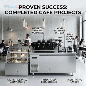 เครื่องชงกาแฟเอสเพรสโซ 5000 วัตต์ รุ่น WH-RS83 สำหรับใช้งานเชิงพาณิชย์ อุปกรณ์ครัว CM08A055M1H เครื่องชงกาแฟเอสเพรสโซแบบกึ่งอัตโนมัติ - Product Image 3