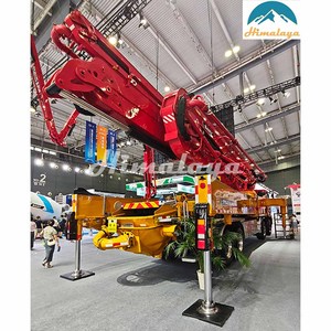 Nouvelle Chine Sany 43 m 63m 63X-6RZ Foton Sermac Machine d'alimentation de pompage Pompe de livraison de béton montée sur <span class=keywords><strong>camion</strong></span> <span class=keywords><strong>avec</strong></span> <span class=keywords><strong>tuyau</strong></span> en caoutchouc - Product Image 5