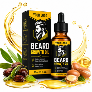 Premium Men <b>Beard</b> <b>Care</b> Improve Rough Dry <b>Beard</b> Promote Growth Nourish Hair Follicles Natural Plant Extracts Men <b>Beard</b> Growth Oil - Product Image 1