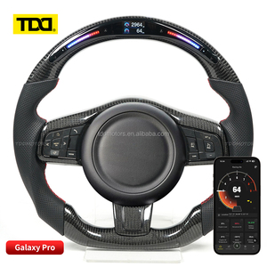Volante de fibra de carbono TDD LED para Jaguar XE XF F-Type F-Pace E-Pace, volante personalizable - Product Image 1