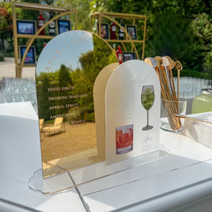 เมนูบาร์เครื่องดื่มซิกเนเจอร์ | เมนูบาร์ bespoke และค็อกเทล | เมนูเครื่องดื่มสีน้ำอะคริลิค - Product Image 4