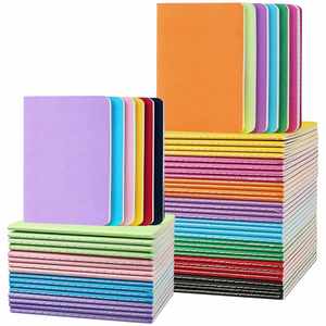 Mini Libretas Pequeñas con Páginas Rayadas, Juego de Libretas de Bolsillo con Cubiertas Coloridas para Niños, 3.5 x 5.5 Pulgadas - Product Image 1