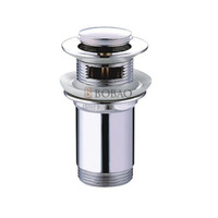 Bouchon de vidange moderne en cuivre à poussoir pour évier de lavabo