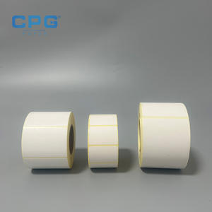 Customization Frozen Adhesive Thermal Barcode Label Roll Direct Thermal Shipping Labels <b>Paper</b> 4"X6" - Product Image 1