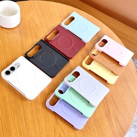Étui magnétique pour iPhone DUO, étui de protection pliable pour iPhone avec protection d'écran intégrée et étui anti-chute