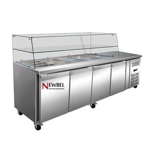 Tavolo Refrigerato Newbel CB3100GT per Preparazione <span class=keywords><strong>Pizza</strong></span> e Insalate/Banco Frigorifero per <span class=keywords><strong>Pizza</strong></span> - Product Image 3