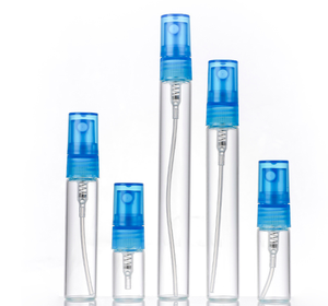 2ml 3ml 5ml <span class=keywords><strong>8ml</strong></span> 10ml mini bouteilles de parfum rechargeables en verre ambré transparent avec bouchon de pulvérisation doré pour parfum - Product Image 4