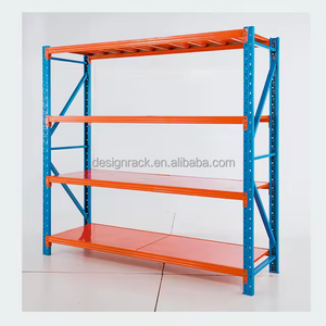 Scaffali Impilabili in Acciaio con Ripiani Regolabili, <span class=keywords><strong>Scaffalatura</strong></span> Robusta a 3 Livelli per Stoccaggio <span class=keywords><strong>Industriale</strong></span> - Product Image 2
