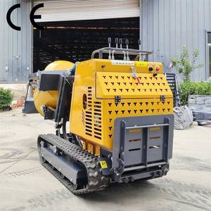 Bétonnière sur chenilles à chargement automatique Bétonnière montée sur camion - Product Image 3