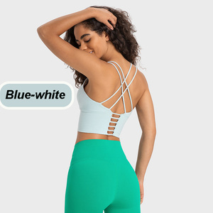 Reggiseno Sportivo Eyun <span class=keywords><strong>per</strong></span> Donna, Personalizzabile, Sexy, <span class=keywords><strong>per</strong></span> Yoga e Fitness, Senza Cuciture, Traspirante, Elasticizzato in Quattro Direzioni - Product Image 6