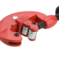 Coupe-tubes robuste CT-274 de 1/8 à 1-1/8 pouces, coupe-tubes en cuivre portable pour CVC, réfrigération, plomberie et tubes fins