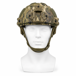 Casco Táctico de Corte Alto UHMWPE y Aramida FAST (Nivel IIIA) – Patrón de Camuflaje – Apto para Uso en Exteriores, CS y Seguridad - Product Image 4