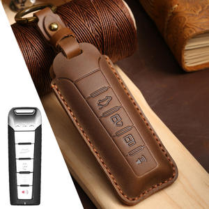 Funda Protectora de Piel Genuina para Llave de Coche, Compatible con Great Wall WEY Tank VV5, Mocha VV6, First Love VV7, Venta al Por Mayor - Product Image 6