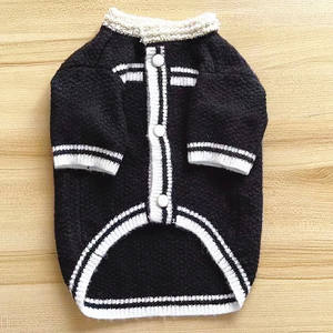 Cardigan de luxe pour animaux de compagnie, col perlé, pull en tricot pour <span class=keywords><strong>chien</strong></span>, style <span class=keywords><strong>chic</strong></span>, <span class=keywords><strong>manteau</strong></span> pour <span class=keywords><strong>chien</strong></span> - Product Image 5