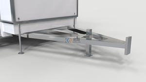 Caravane de camping de style occidental, toilettes portables de luxe, remorque de toilettes mobiles - Product Image 6