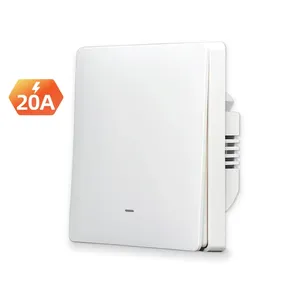 Tuya EU UK Padrão wifi Smart Zigbee 20A Ar Condicionado Switch suporte Alexa Google Home