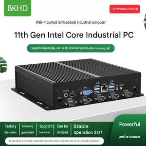 Mini PC Industrial BKHD G26 J6412 N100 i3 1115G4 con 6 puertos COM RS232 RS485, doble LAN, computadora integrada. - Product Image 1