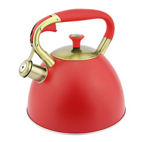 Nouveau design de théières et de bouilloires service à thé bouilloire à sifflet en acier inoxydable théières à eau chaude pour restaurant hôtel cuisine cuisinière