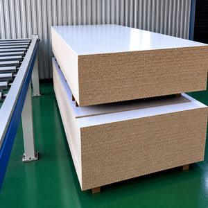 Panneau de particules stratifié PET de première qualité, surface mate anti-rayures, pour la construction de meubles de <span class=keywords><strong>bureau</strong></span> - Product Image 3