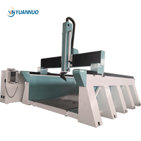 YN2040 1325 Machines-outils, fraiseuse CNC 5 axes avec la meilleure qualité et le meilleur prix pour la mousse, le moule solide, la statue, le moule en aluminium