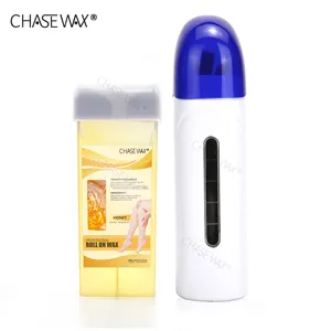 Roll on Wax Hair Removal Wax Cartridge Depilatory Wax Roller Refill for Sensitive Skin for Legs and Arms Honey 100g