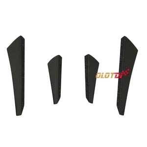 Alerones Delanteros de Fibra de Carbono Estilo VRS para Honda Civic 11TH FL5 Type R 2022-2023 - Product Image 1