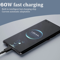 Kit de cable adaptador de carga USB múltiple Juego de conversión USB C USB A y tipo C a macho Micro/tipo C Tarjeta de transferencia de datos de almacenamiento Tra