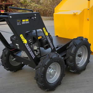 Mini camion à benne basculante de jardin AUSTTER à quatre roues motrices, moteur à essence auto-alimenté de 6,5 ch, 250 kg, à vendre - Product Image 2