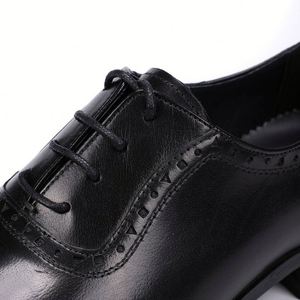 Zapatos de Vestir Formales de Cuero Duradero, Versátiles, de Alta Gama, Cómodos, Transpirables y Ligeros para Bodas - Product Image 6