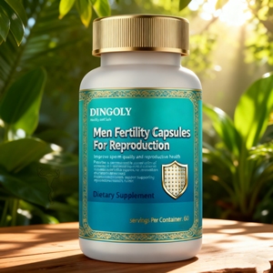 Suplemento de Fertilidad Masculina OEM Mejora la Movilidad de los Espermatozoides 60 Cápsulas para Uso en Adultos No Apto para Mujeres Embarazadas - Product Image 2
