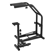 Support de volant de course VEVOR, support de simulateur réglable et pliable pour cockpit de jeu G29 G27 G25, simulateur de pédales non inclus