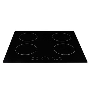 Table de cuisson à induction encastrable multi-zones 4 brûleurs, commande tactile, boîtier en plastique pour usage domestique et hôtelier - Product Image 2