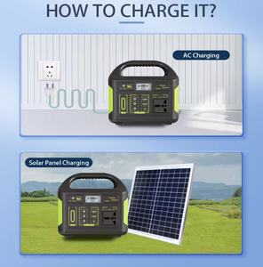Stations d'alimentation portables 300 Watts Batterie lithium-ion Lifepo4 pour usage domestique et camping - Product Image 5