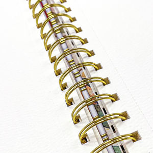 パーソナライズされた高品質水彩紙絵画教師用プランナー植物画帳水彩ワークブック（ミシン目入り） - Product Image 6