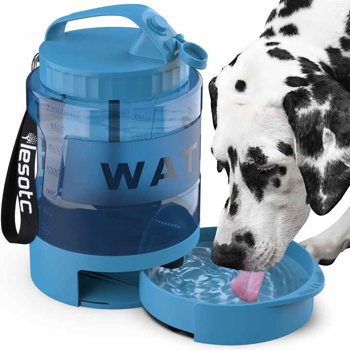 Lesotc Petnf Petdott 77oz/2200ml Large Volume Capacity Camping Dog Park
