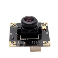 Módulo de Cámara USB Smeiker 3MP WDR 1920x1080 H.264 MJPEG 30FPS Mini Cámara Web UVC con Lente Ojo de Pez de 180 Grados para Cajeros Automáticos, Robots y Quioscos, Plug & Play