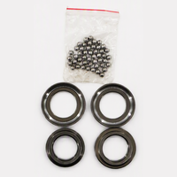 Roulement de direction de moto à coupelles et cônes complets, Ø ext. 41 mm, alésage 22,5 mm 24 mm pour WY125 CD70 Tricycle Électrique