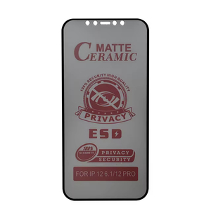 Protection d'écran mate anti-espion pour <span class=keywords><strong>iPhone</strong></span> 12, 15, 16, 17 Air, 17 Pro Max, 11, 14 Plus, 13, Xs Max, <span class=keywords><strong>Xr</strong></span>, 17 Plus – Film souple anti-espion - Product Image 2