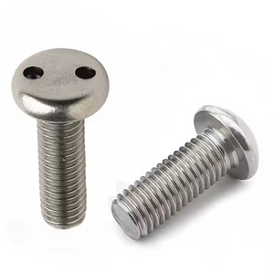 <span class=keywords><strong>SS304</strong></span> SS316 tùy chỉnh thép không gỉ hai lỗ rắn mắt chống trộm an ninh vít - Product Image 3